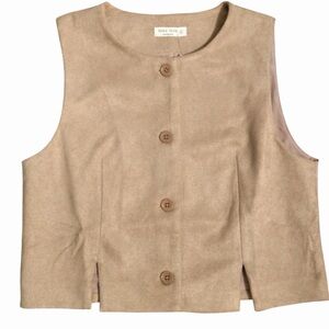 Tan Button Down Shirt